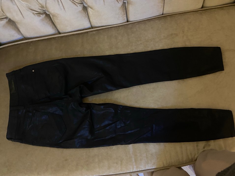 Parlak Deri pantolon - Görsel 4