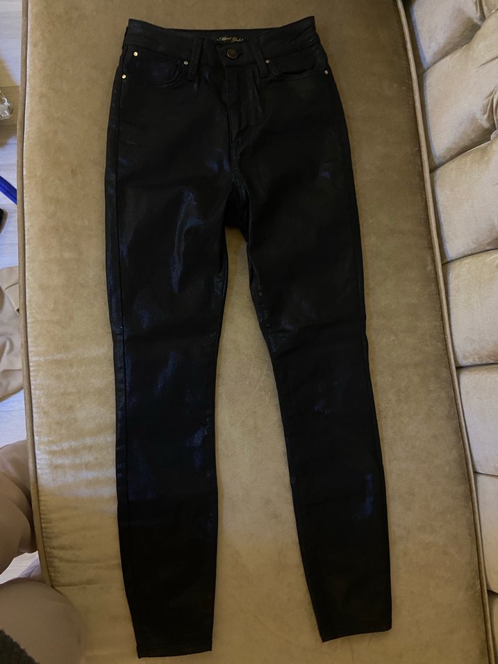 Parlak Deri pantolon - Görsel 2