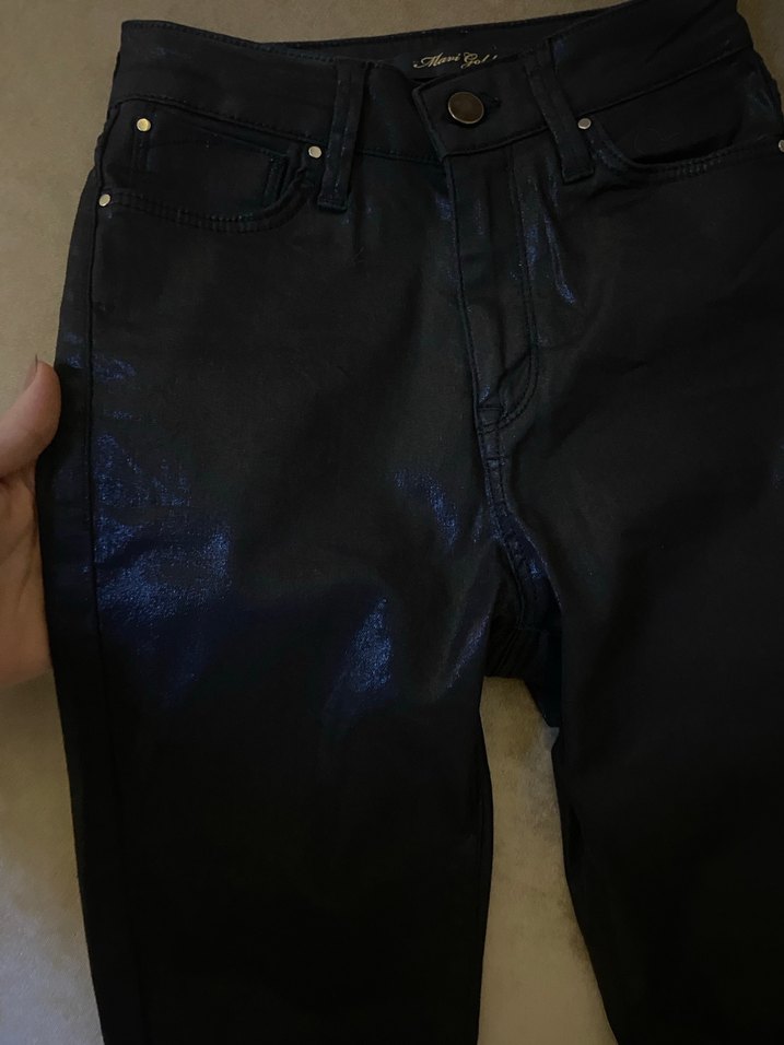 Parlak Deri pantolon - Görsel 3