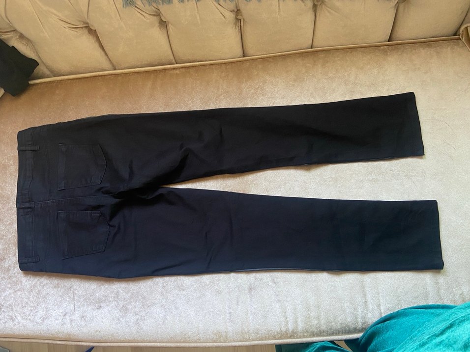 Siyah Deri  Pantolon - Görsel 2