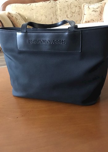 US Polo Assn. Siyah Fermuarlı Kadın Çanta