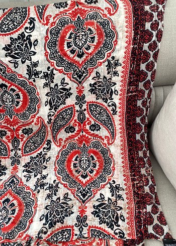 Kadın Bohem Çok Renkli Dantel Detaylı Şal