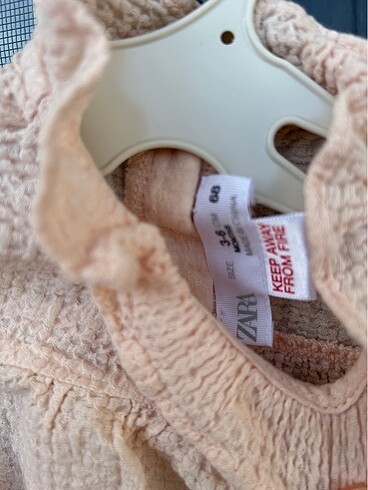 Bebe yakalı Zara tulum - Görsel 5