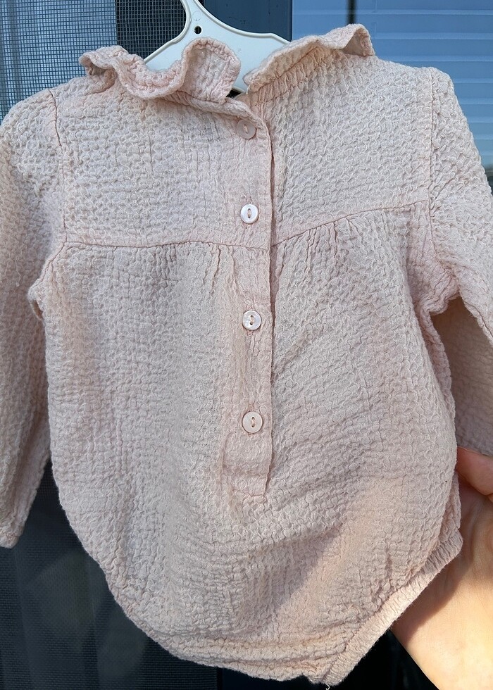 Bebe yakalı Zara tulum - Görsel 3