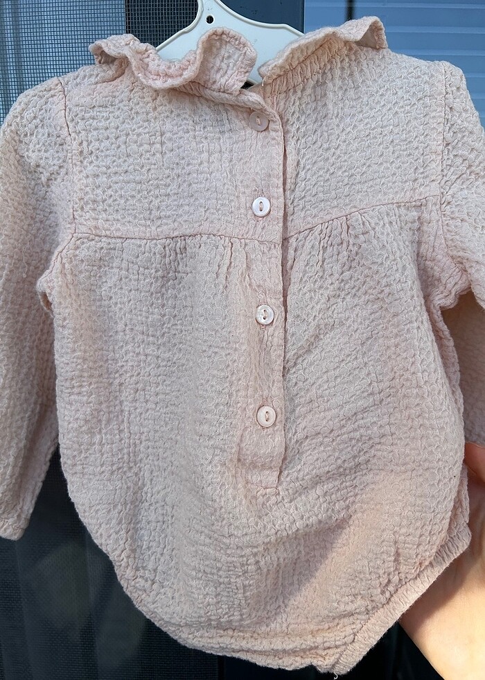 Bebe yakalı Zara tulum - Görsel 4