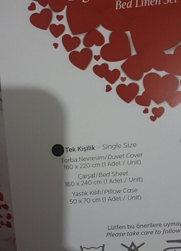  Beden beyaz Renk Nevresim tek kişilik