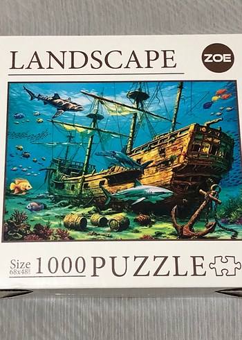 Zoe Landscape 1000 Parça Puzzle