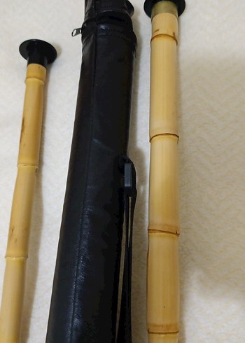 Bambu Ney Flüt Seti ve Taşıma Kılıfı - Görsel 3