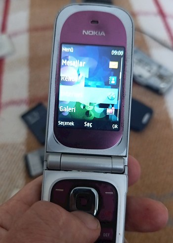 Mor KapaklıModel 7020 Nokia Telefon - Görsel 5