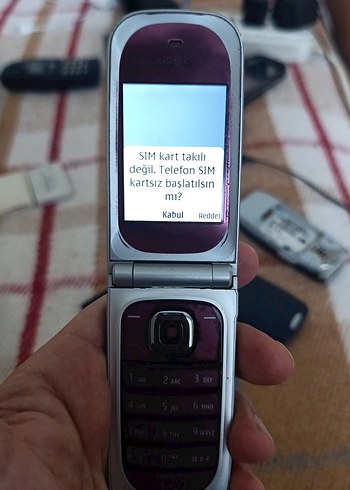 Mor KapaklıModel 7020 Nokia Telefon - Görsel 2