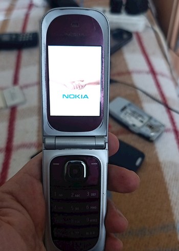 Mor KapaklıModel 7020 Nokia Telefon - Görsel 3