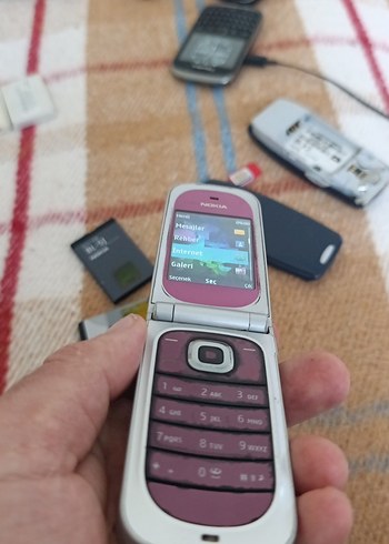 Mor KapaklıModel 7020 Nokia Telefon - Görsel 6
