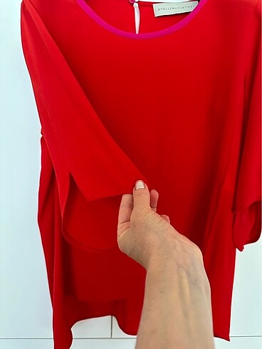 xs Beden kırmızı Renk Stella Mccartney bluz