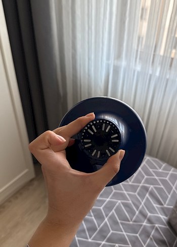 Koyu Mavi Saç Kurutma Makinesi Difüzörü - Görsel 3