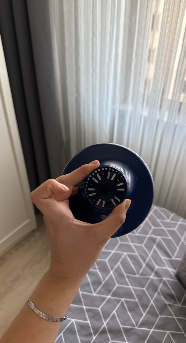 Koyu Mavi Saç Kurutma Makinesi Difüzörü - Görsel 3