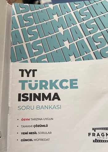 TYT Tüm Dersler Isınma Soru Bankası - Görsel 3