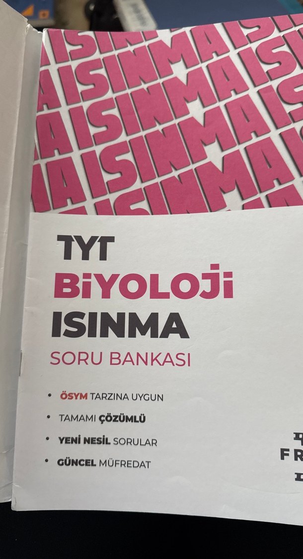 TYT Tüm Dersler Isınma Soru Bankası - Görsel 4