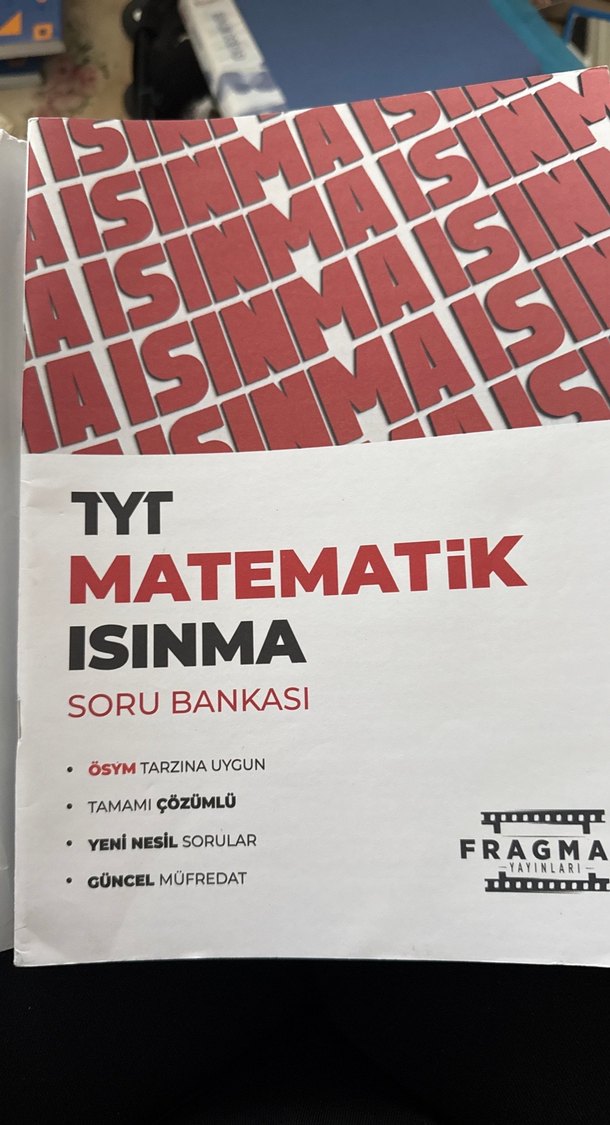 TYT Tüm Dersler Isınma Soru Bankası - Görsel 2