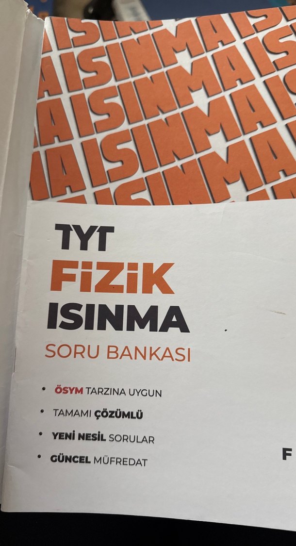 TYT Tüm Dersler Isınma Soru Bankası - Görsel 5