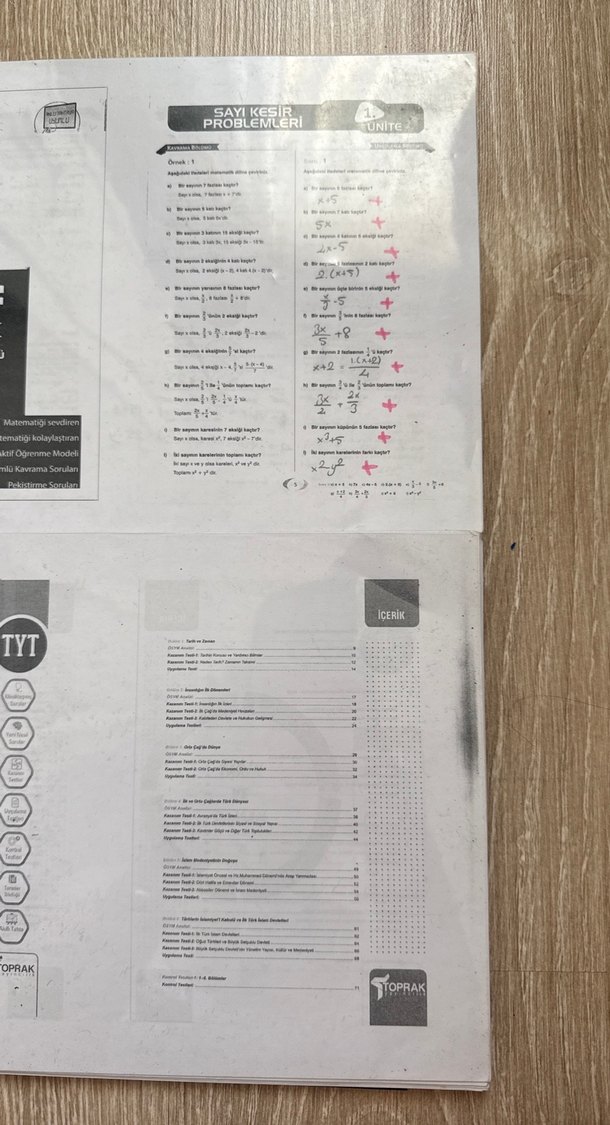 Aktif Matematik Problemler ve Yeni Nesil Tarih Soru Bankası - Görsel 2