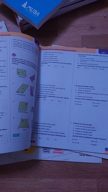  Beden Renk 7.sinif fenomen matematik fasikül seti