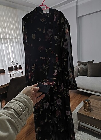 xl Beden siyah Renk Elbise 