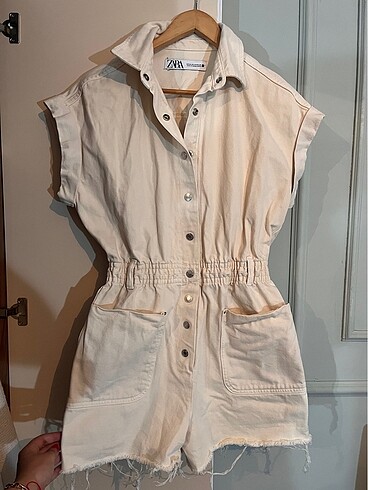 Zara denim tulum
