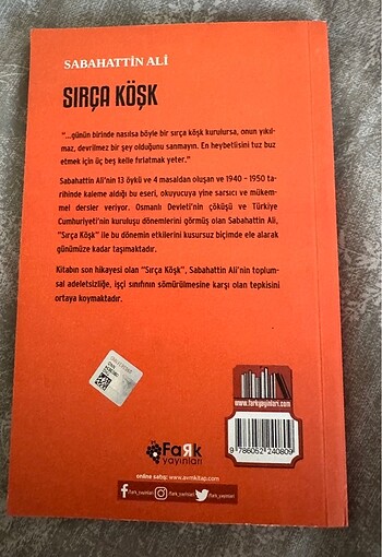  Sırça Köşk (Sabahattin Ali)