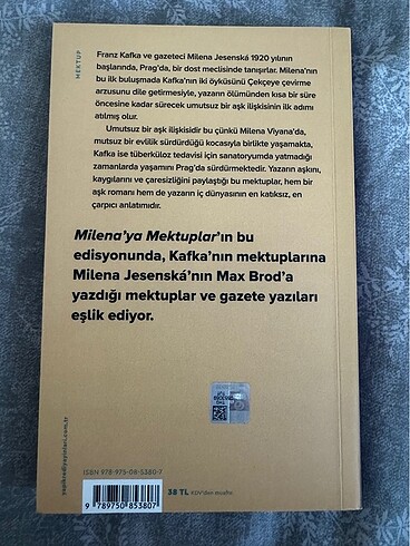 Milenaya Mektuplar (Franz Kafka)
