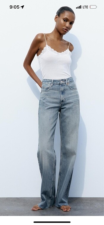 Zara jean etiketli