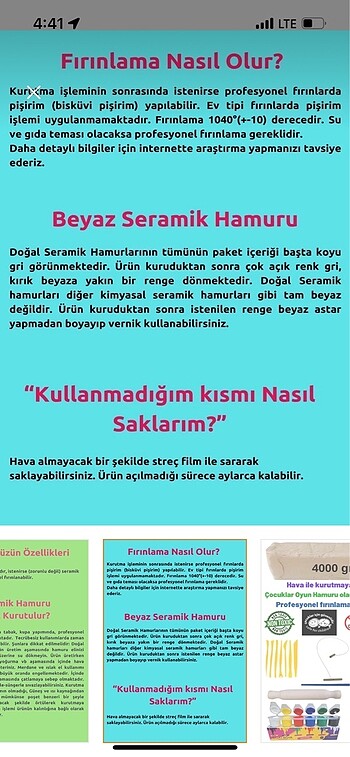  Beden Renk Seramik hamur