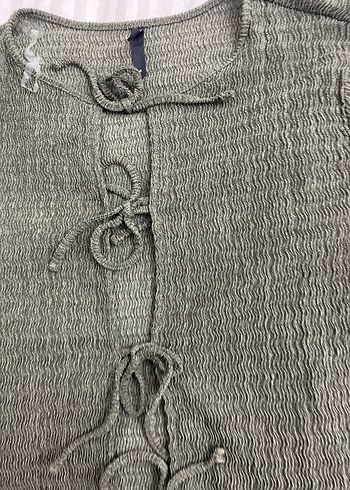 Defacto kurdelelı bluz - Görsel 6