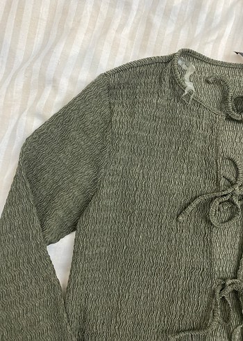 Defacto kurdelelı bluz - Görsel 2