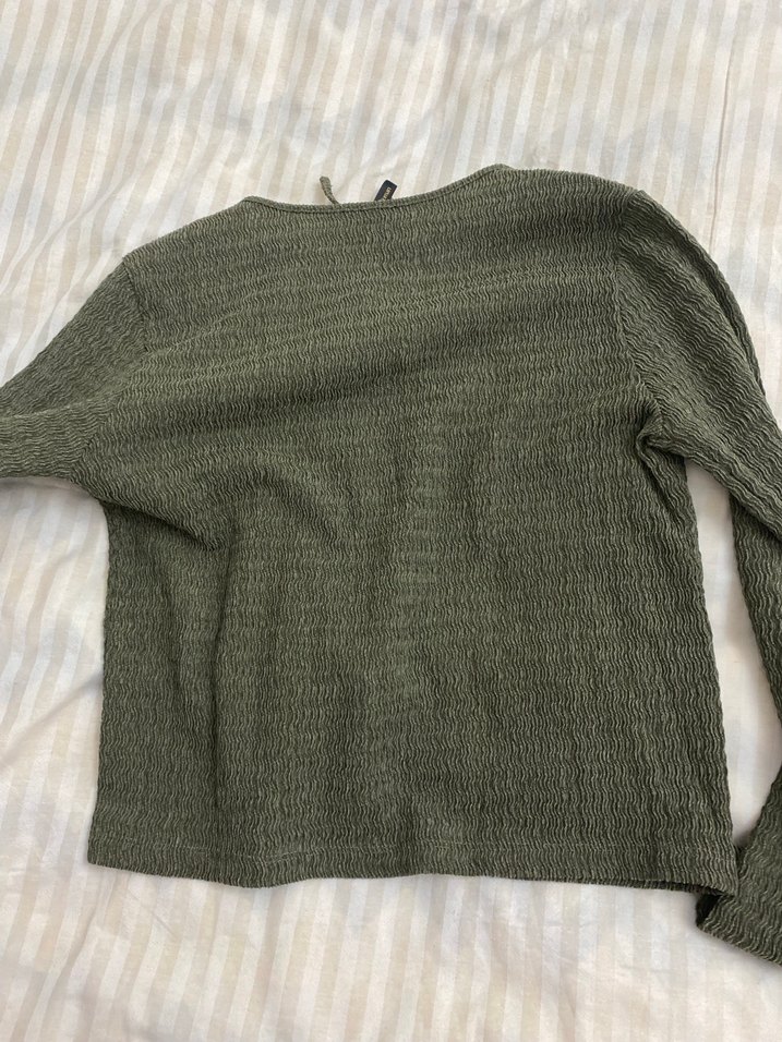 Defacto kurdelelı bluz - Görsel 5