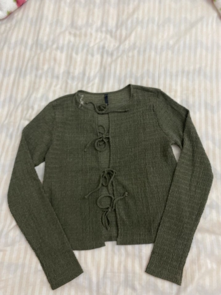 Defacto kurdelelı bluz - Görsel 3