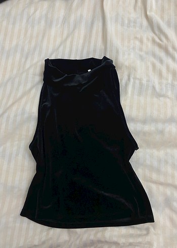 Kadife koton balıkçı yaka bluz - Görsel 5