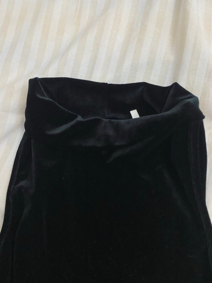 Kadife koton balıkçı yaka bluz - Görsel 3