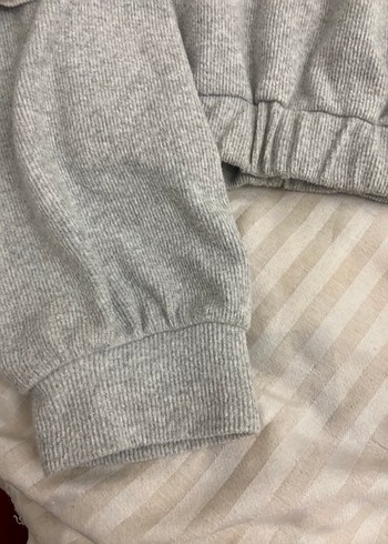 2 li koton crop sweatshirt - Görsel 7