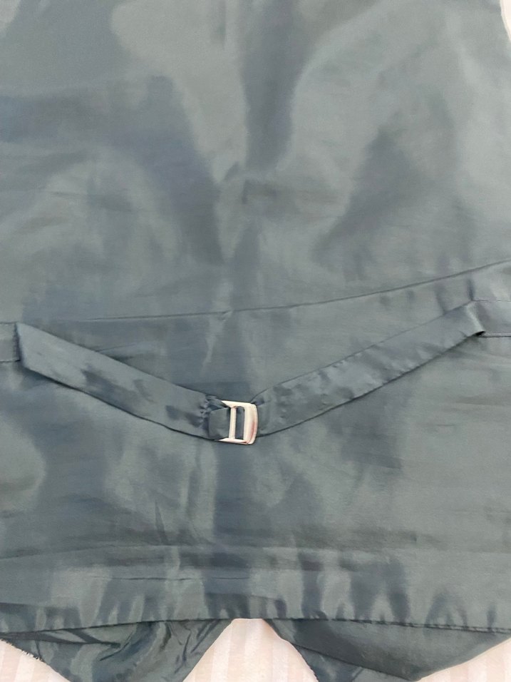 Ekoseli tuvit yelek - Görsel 5