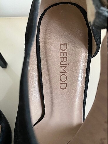 38 Beden siyah Renk Süet derimod stiletto