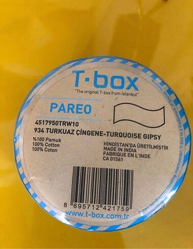 T-box Pareo
