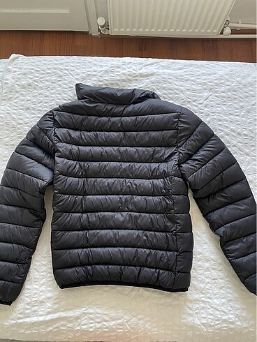 xs Beden siyah Renk Mango Şişme Mont