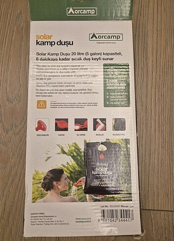 Kamp Duşu - Görsel 2