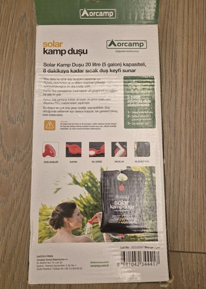 Kamp Duşu - Görsel 2