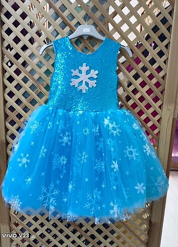 Mini Elsa kostum