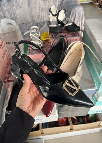Diğer Siyah Kadın Topuklu Stiletto