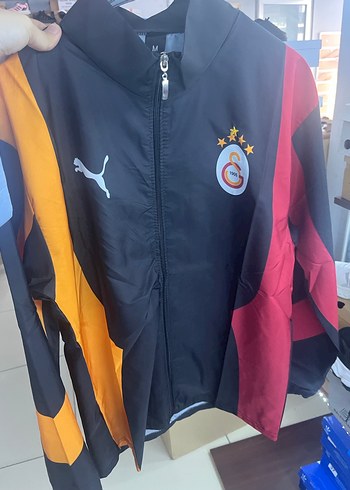 Galatasaraylı Fermuarlı Spor Ceket yağmurluk - Görsel 3