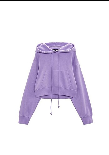 Zara lila sweatshirt