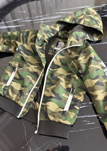 Kamuflaj Desenli Erkek Çocuk Ceket - Görsel 2