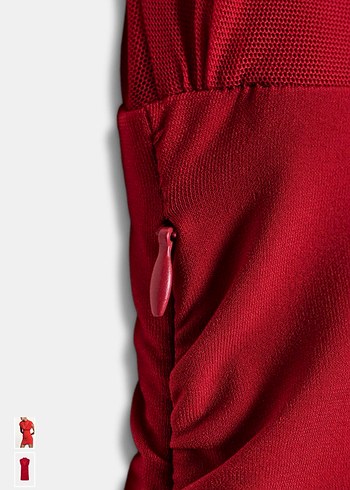 Zara kısa elbise - Görsel 5